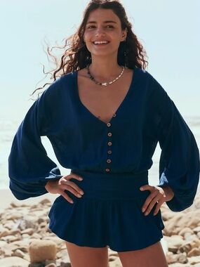 Brand New Free People Carson Romper